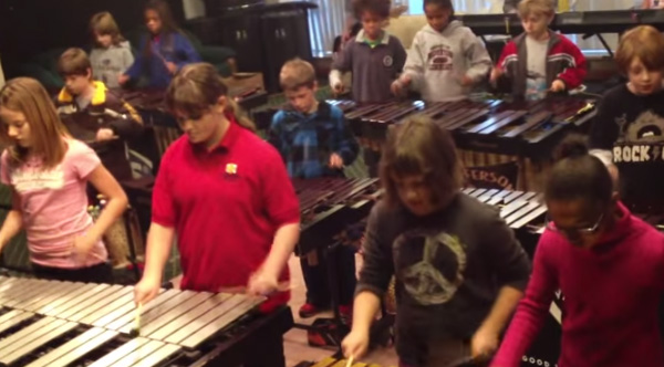 ozzy osbournes crazy train xylophone style