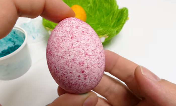 rice colored easter eggs