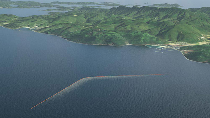 massive ocean cleanup system 2016