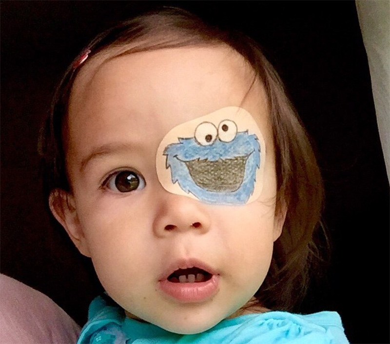 little girl eye patch designs