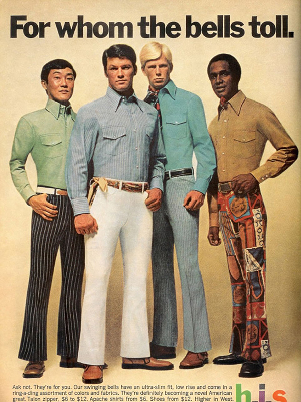 mens 70s fashion ads