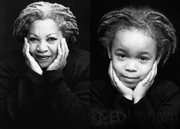 little girl photographed as inspiring women