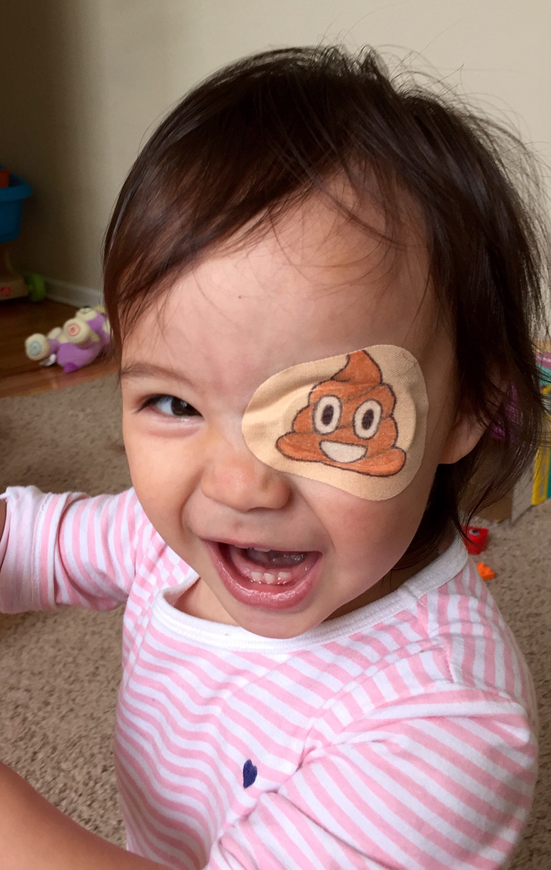 little girl eye patch designs