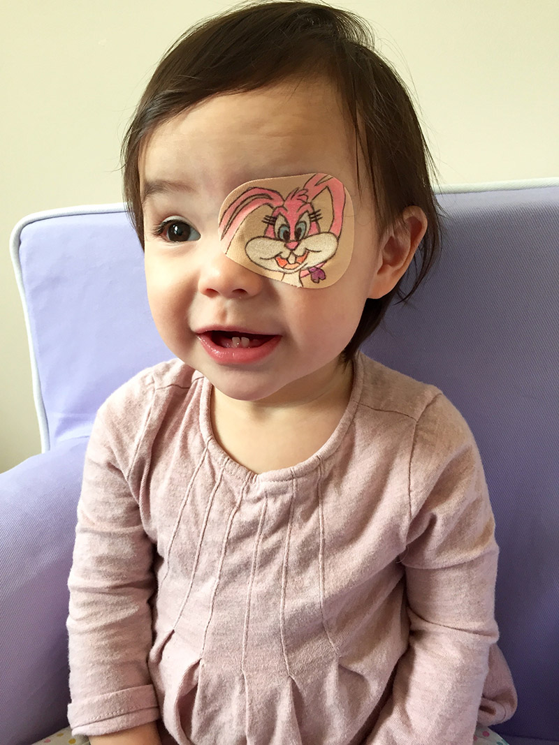 little girl eye patch designs