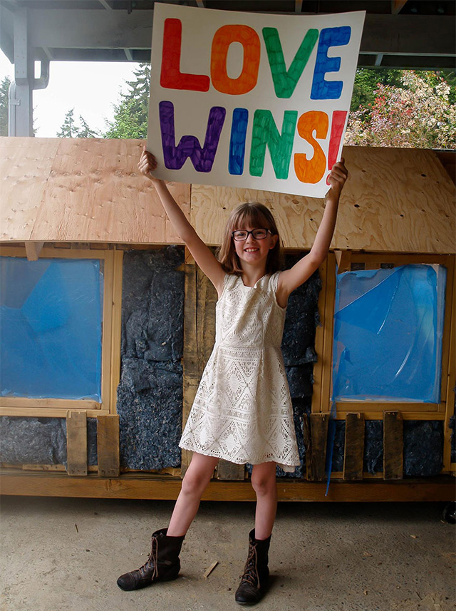 young girl builds shelters for homeless good news