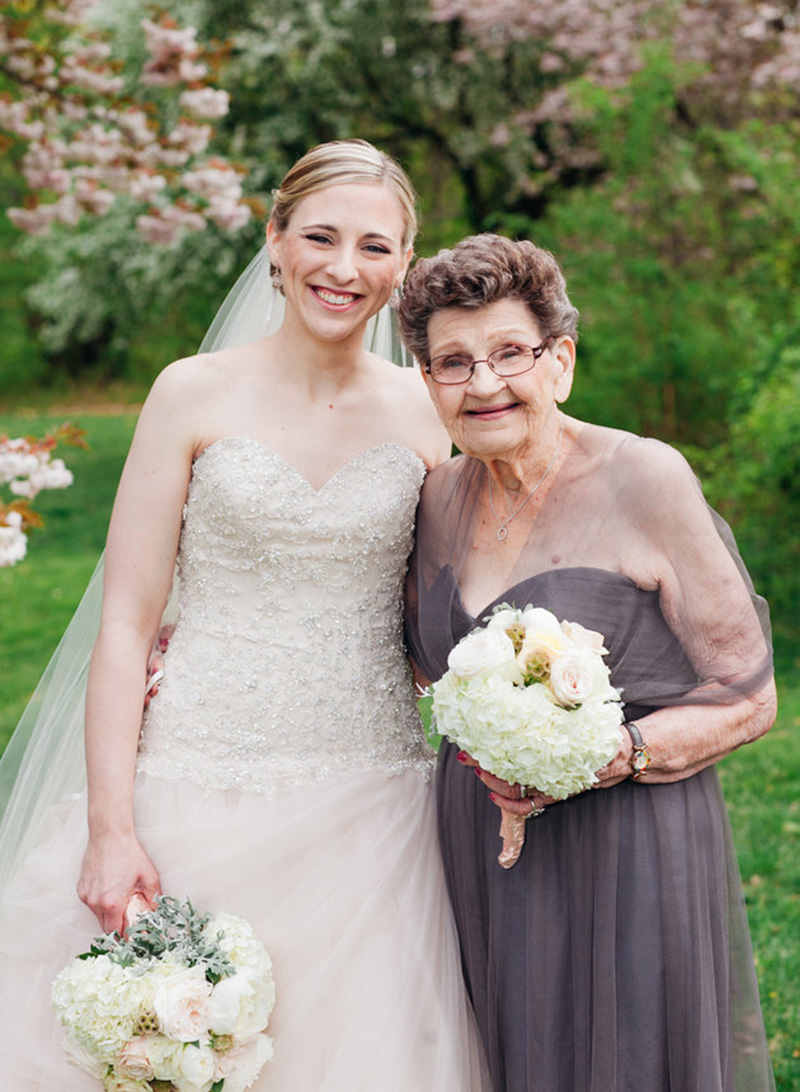 grandma bridesmaid