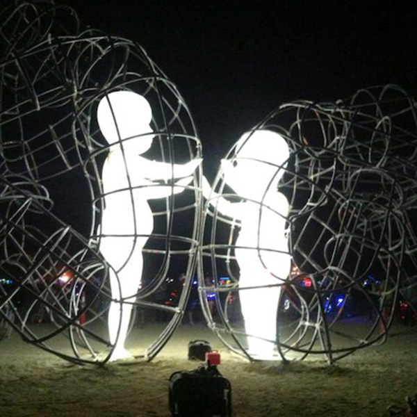 powerful art at burning man