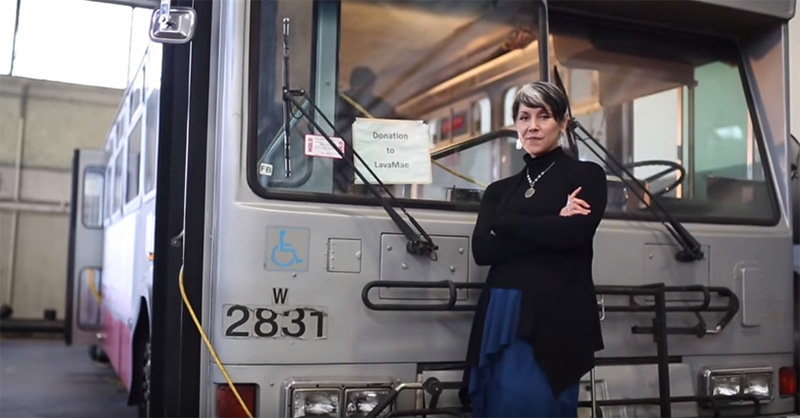 city buses showers for homeless