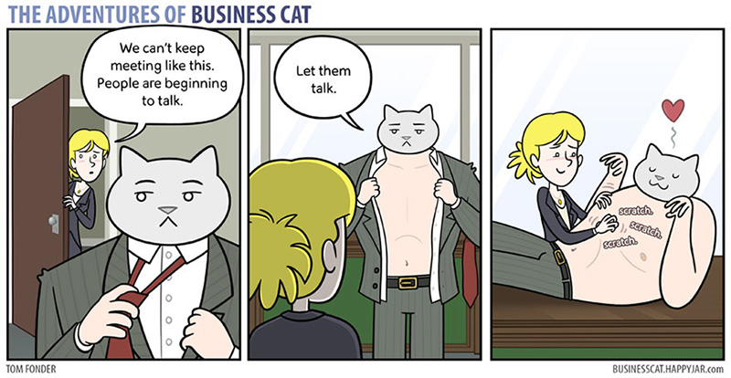 What Your Office Would Be Like If Your Boss Was A Cat