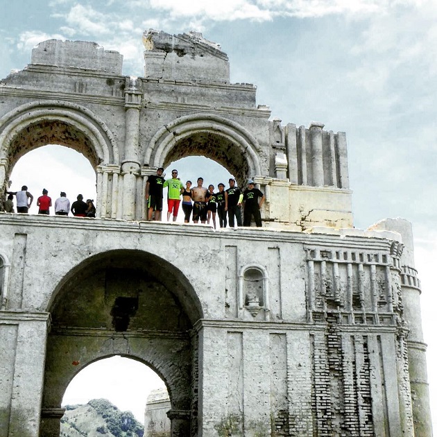 mexico old church emerges