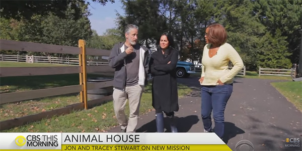 jon stewart animal sanctuary