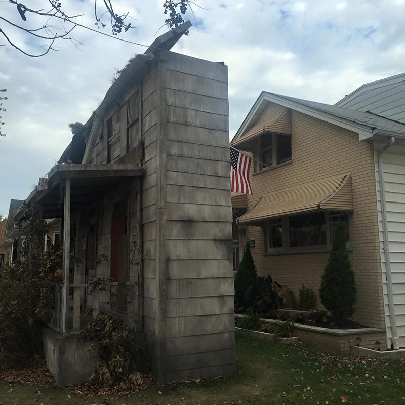 Someone Made A Life-Size Michael Myers House For Halloween And It's