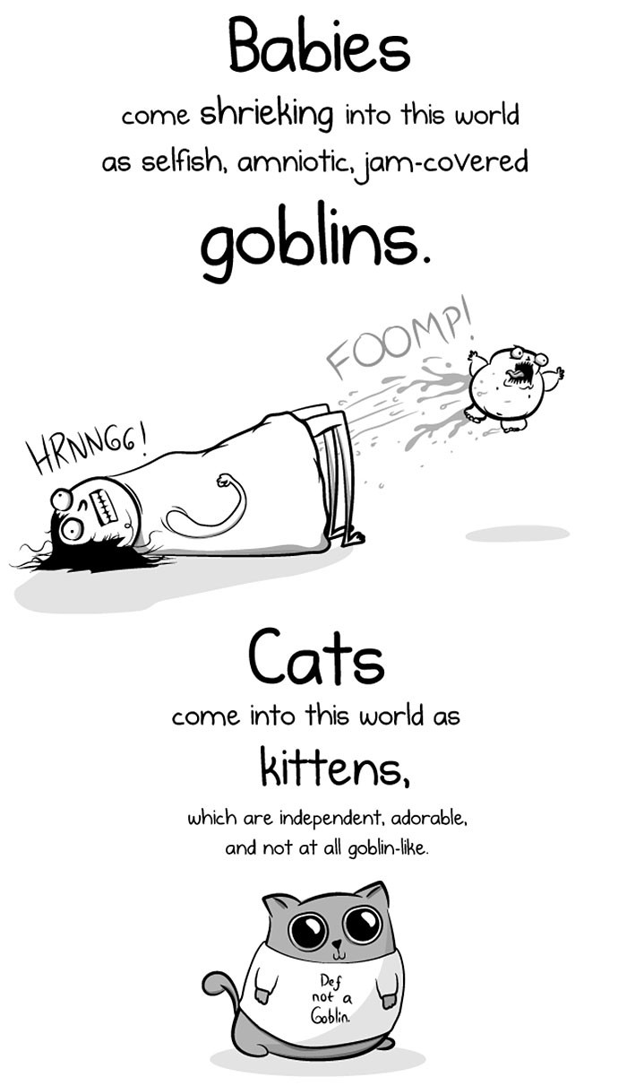 cats vs babies