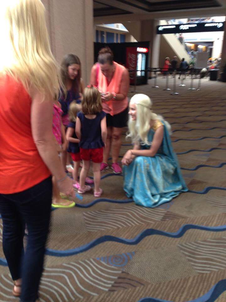 khaleesi elsa cosplay