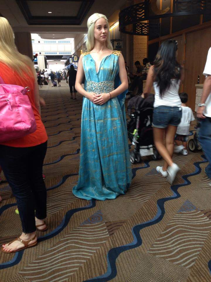 khaleesi elsa cosplay