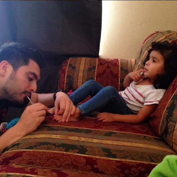 nothing manlier than being a good dad