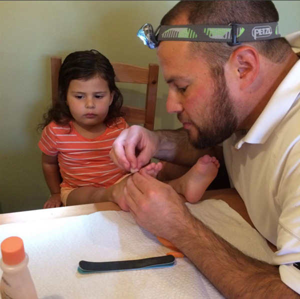 nothing manlier than being a good dad
