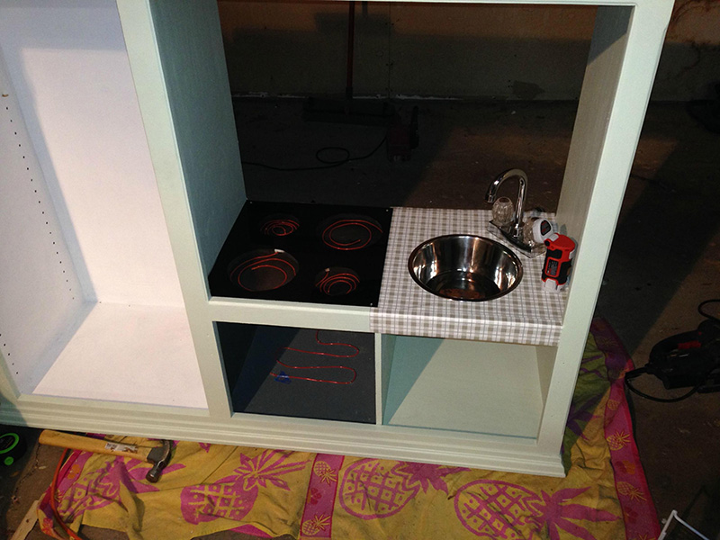 old entertainment center toy kitchen