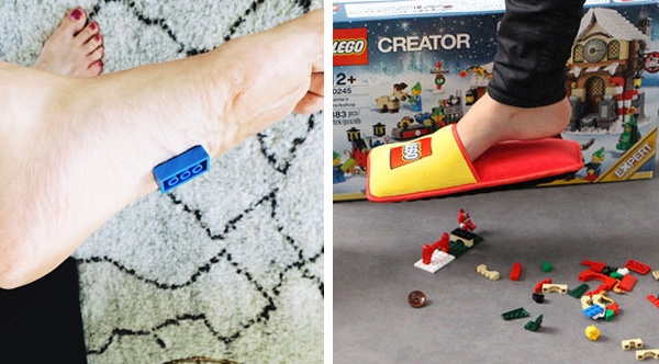 Lego slipper sales
