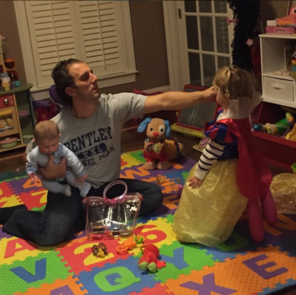 nothing manlier than being a good dad