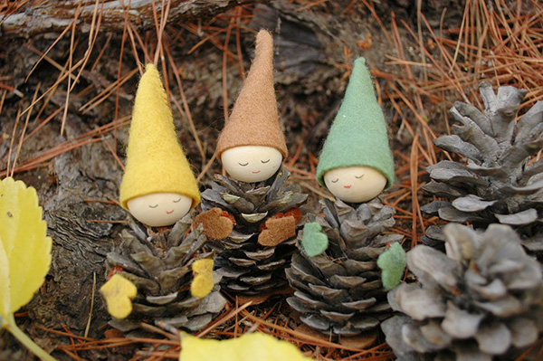 pine cone craft ideas holidays