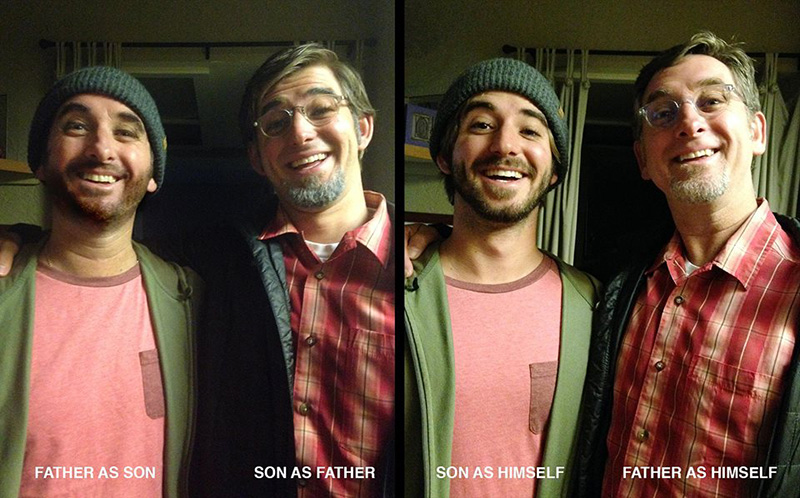 Halloween father son swap