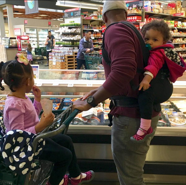 nothing manlier than being a good dad