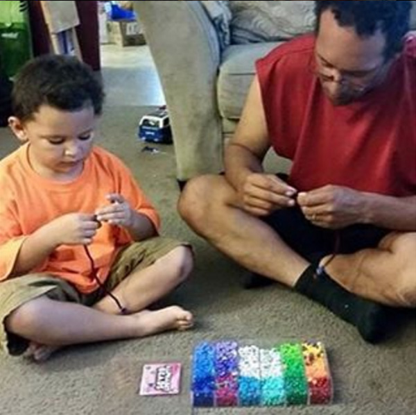 nothing manlier than being a good dad