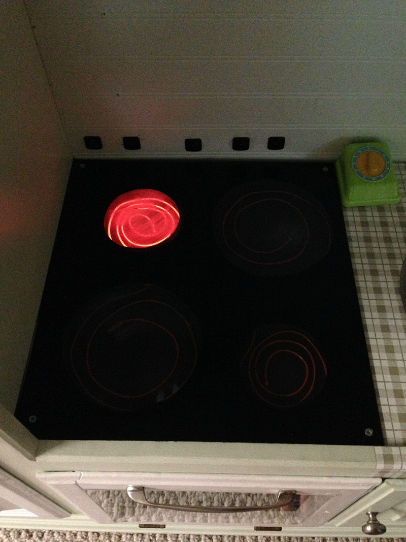 old entertainment center toy kitchen