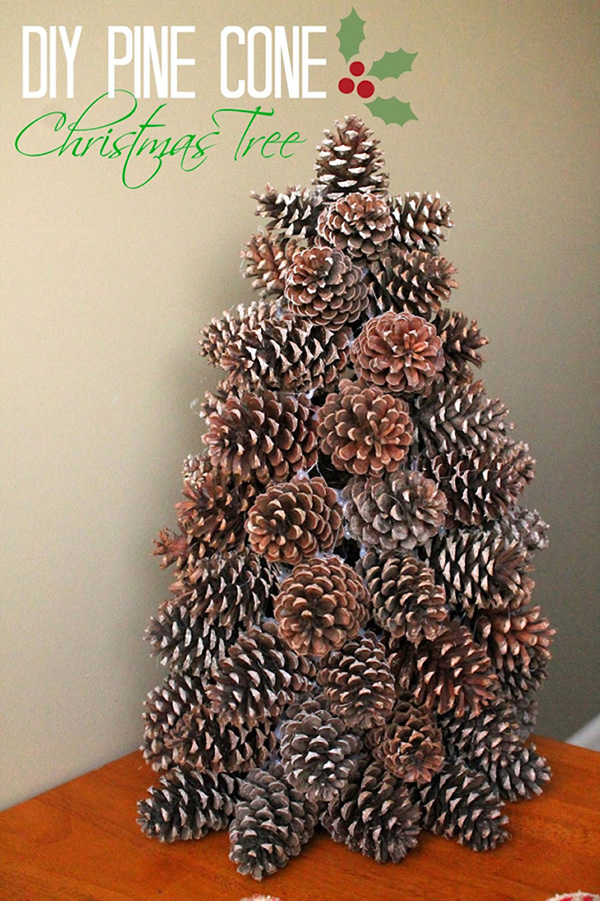 pine cone craft ideas holidays