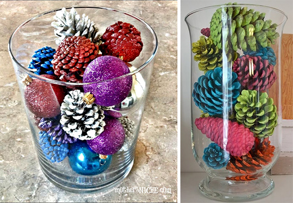 pine cone craft ideas holidays