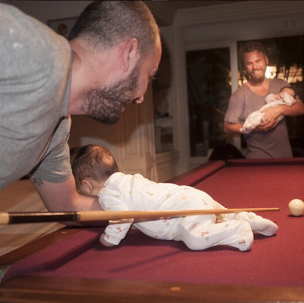 nothing manlier than being a good dad