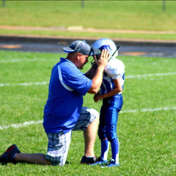 nothing manlier than being a good dad