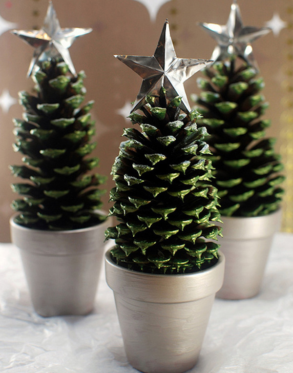 pine cone craft ideas holidays