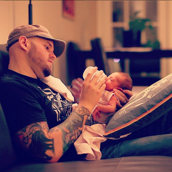 nothing manlier than being a good dad