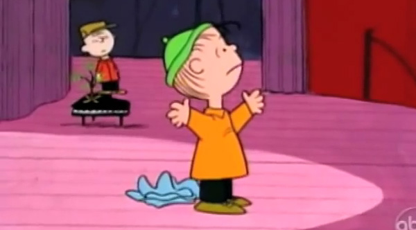 Linus drops blanket fear not