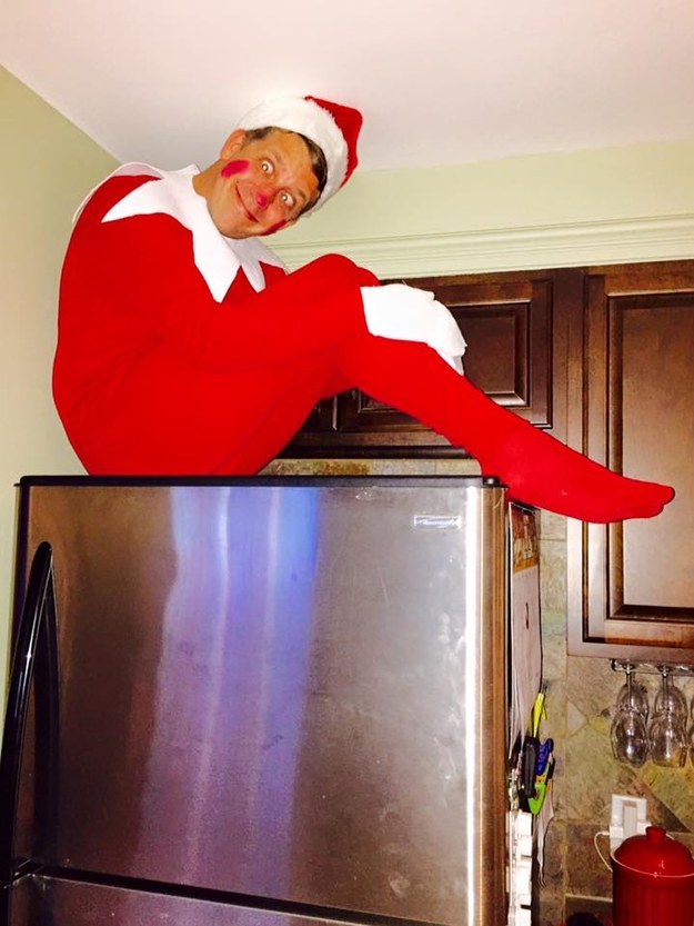 This Dad Is Creating The Greatest 'Elf On The Shelf' Photos Ever!