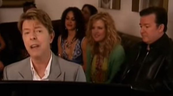David Bowie Sings A Song About Ricky Gervais On The Spot, Hilarity Ensues