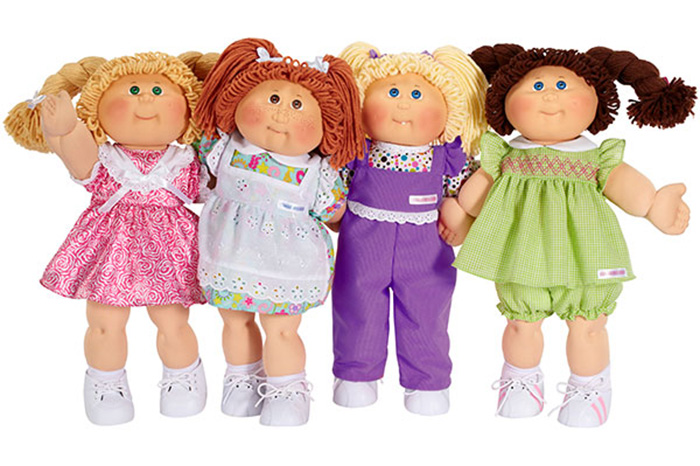 cabbage patch doll with hair