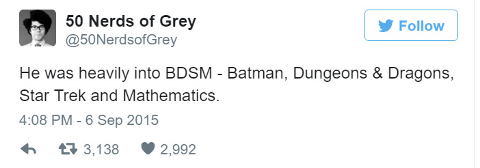 50 nerds of grey funny