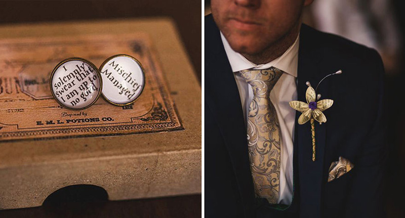 amazing harry potter wedding