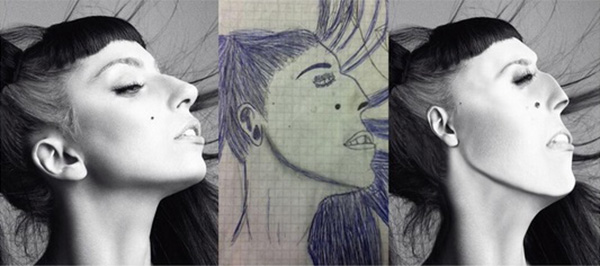 artist turns bad fan art into realistic representations