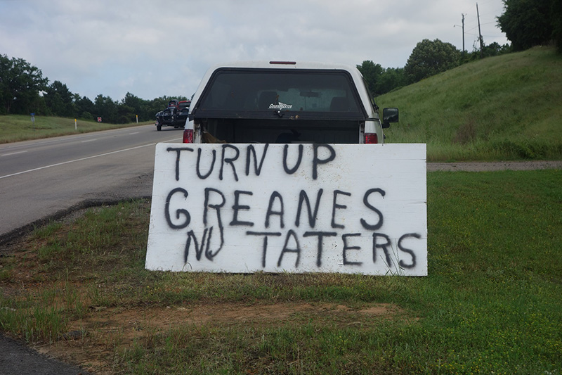 funny produce roadside signs