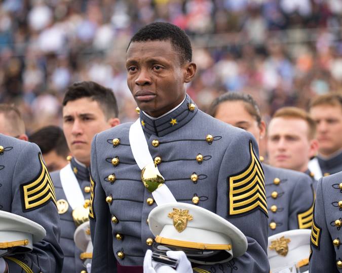 west point grad moved to tears