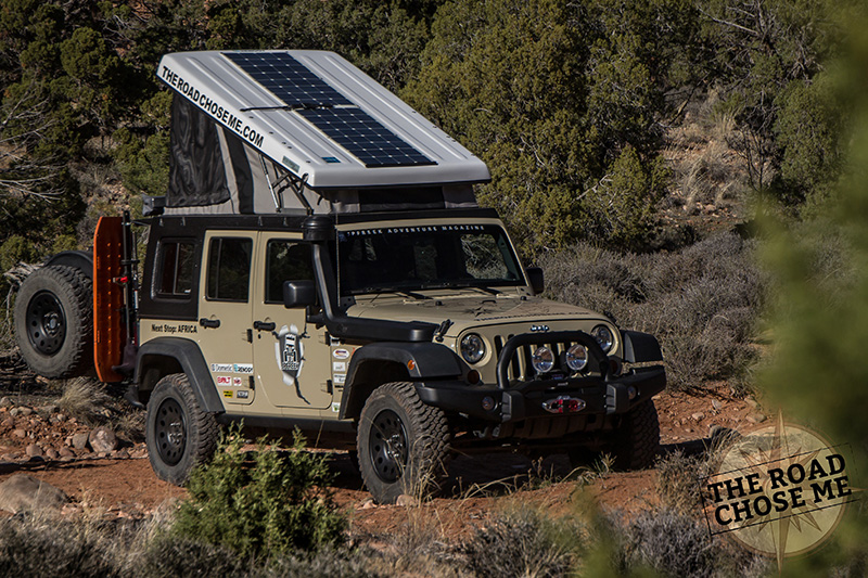 guy turns jeep into home travel africa