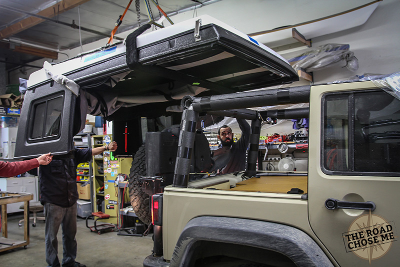 guy turns jeep into home travel africa