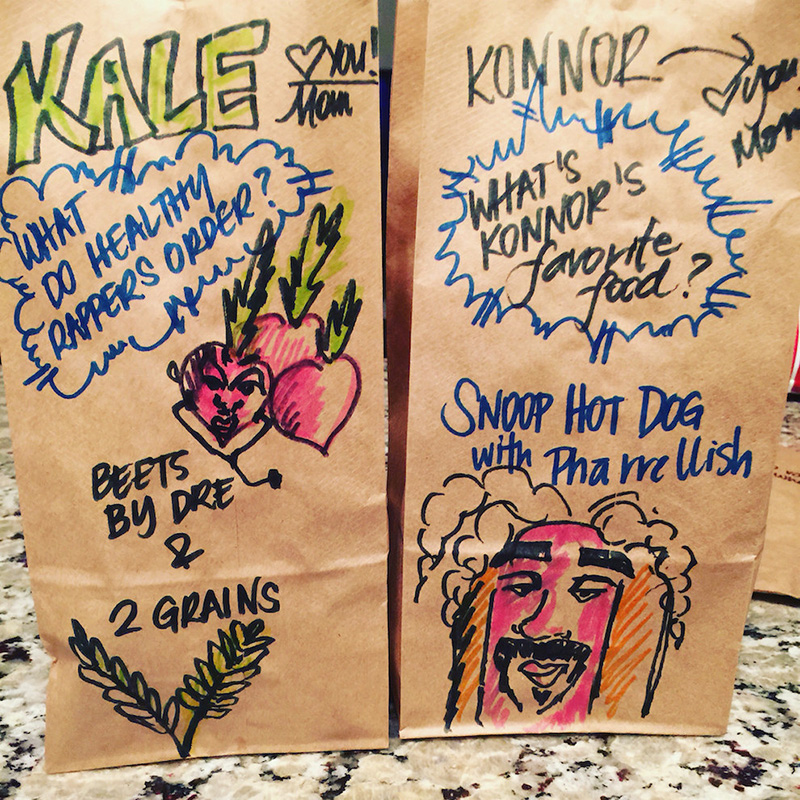 This Mom Sends Her 2 Boys To School Every Day With Hilarious Lunchbag Puns