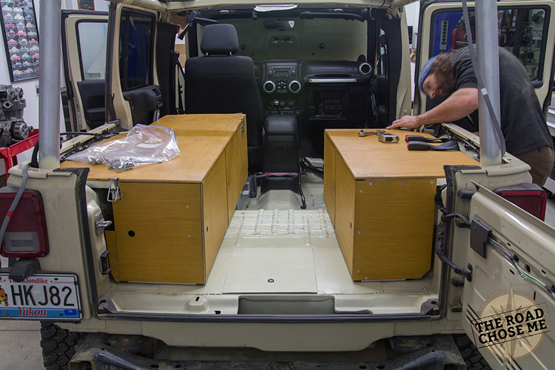 guy turns jeep into home travel africa