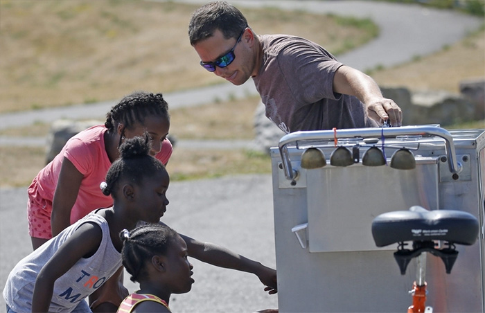 buffalo ice cream man free good news