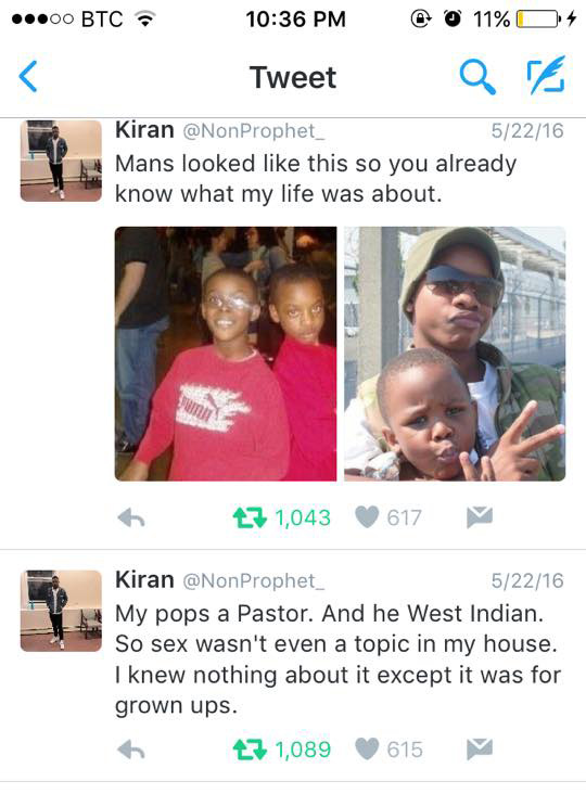 Read The Hilarious Story About A 12 Year Old Who Thinks He Got A Girl Pregnant But Never Even Kissed Her